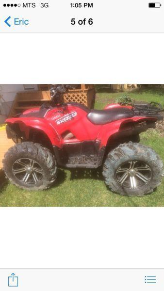 2008 Yamaha grizzly an 1982 honda 200 s trike