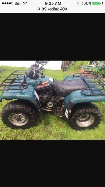 Wanted: 99 Kodiak 400