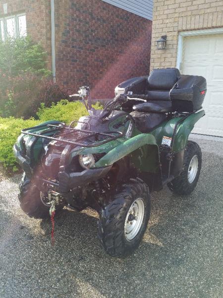 2012 Yamaha Grizzly 700 for sale
