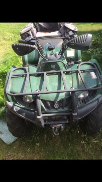 2008 Yamaha Grizzly 350 or trade for boat