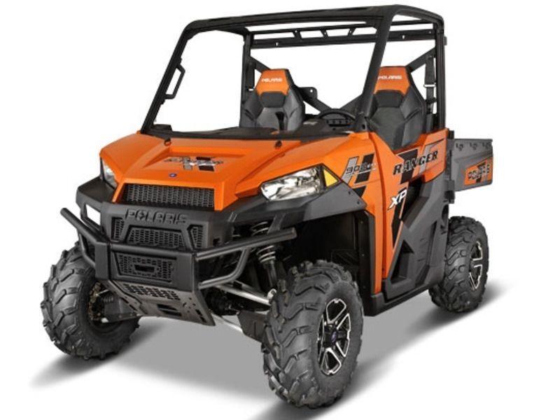 2014 Polaris Ranger XP 900 EPS Deluxe Nuclear Sunset Orange LE