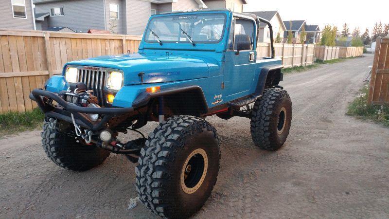 Alternative to a Side X Side One Trail Worthy Jeep YJ