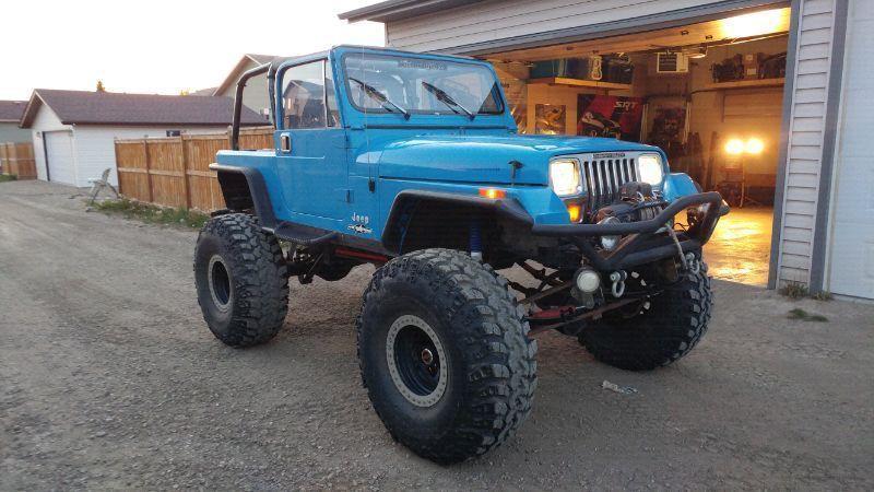 Alternative to a Side X Side One Trail Worthy Jeep YJ