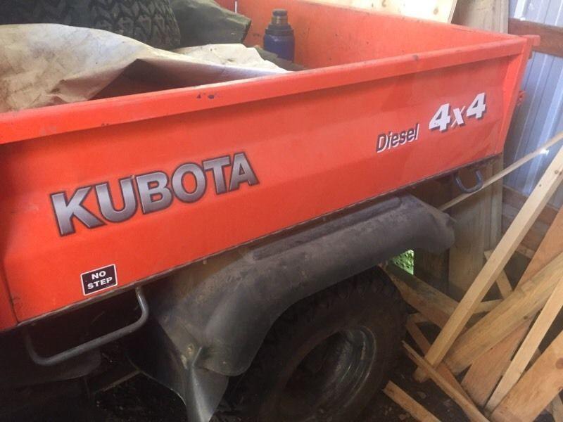 2006 kubota rtv 900 diesel 4x4