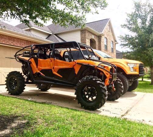 2015 RZR1000 4 SEATER CUSTOM LIKE NEW