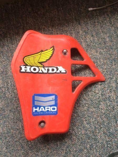 1984 Honda CR80R Rad Shroud