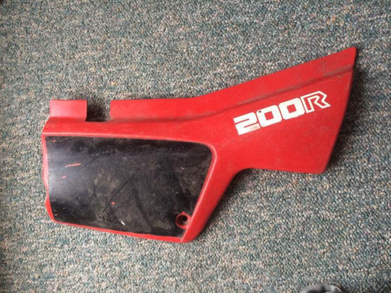 1984 Honda XL200R Right Side Panel Sidecover
