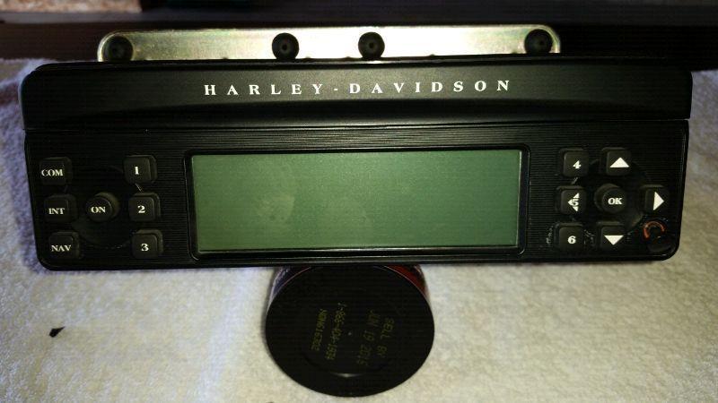 Harley davidson harmon kardon stereo head unit