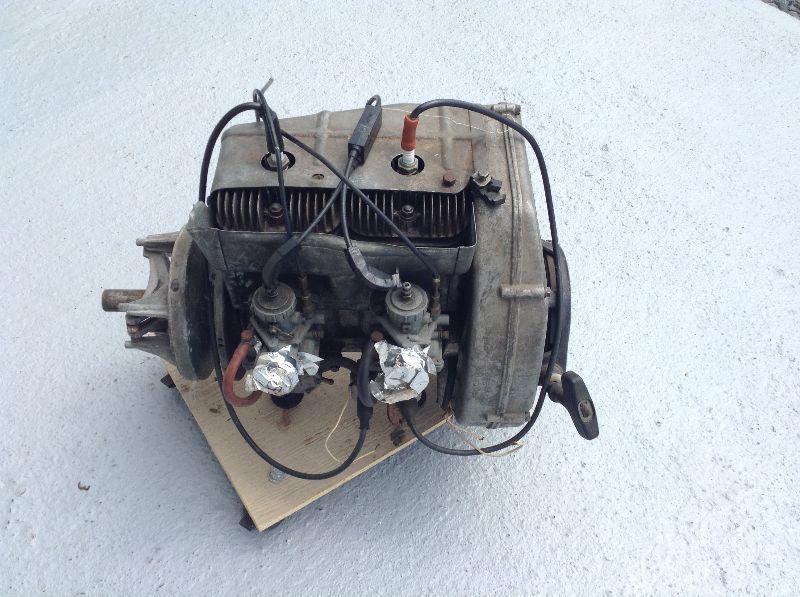 Vintage Polaris 440 motor
