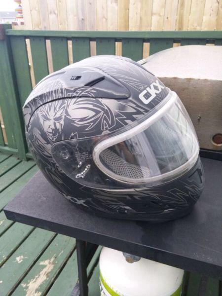 Motorcycle/snowmobile helmet - size L