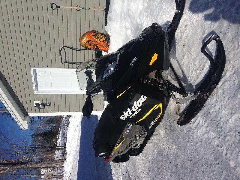 2015 600 skidoo mxz sport extra 2 year warranty