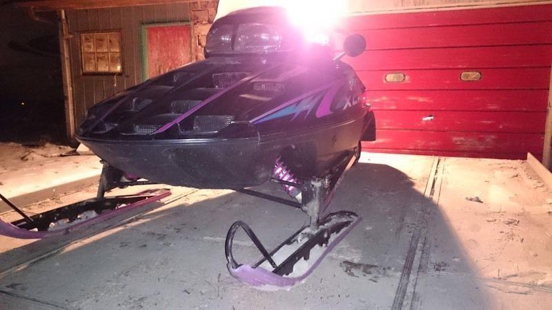 1997 Polaris XCR 600 SP triple