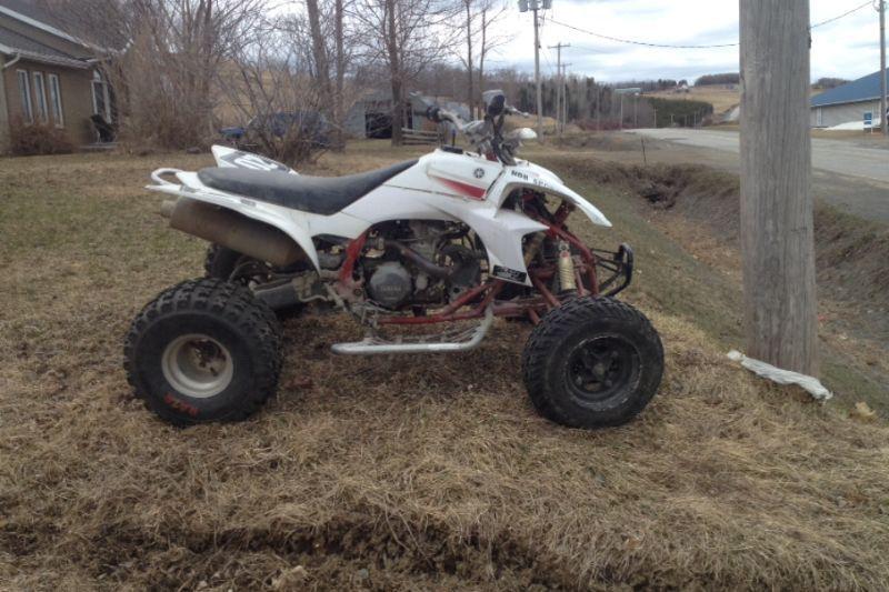 Yamaha yfz450 1500$ ferme!