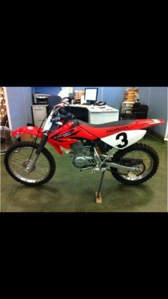 Wanted: Looking for Honda CRF 450 and CRF 100