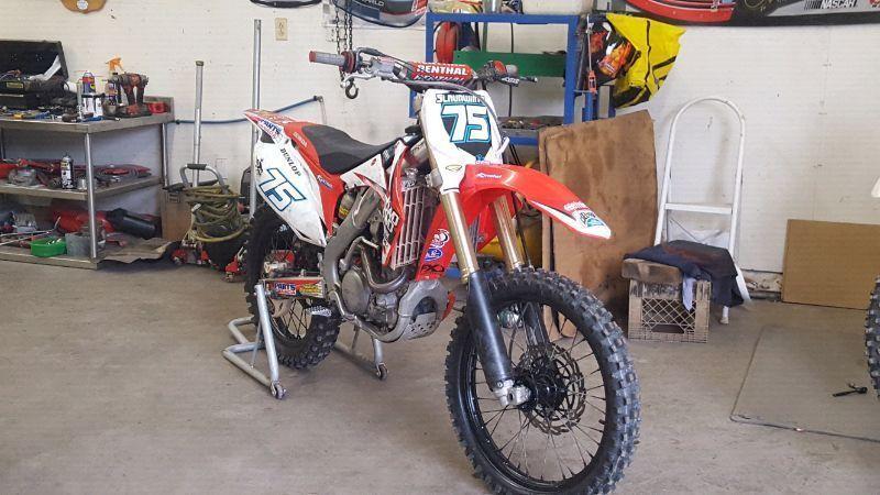 Want to trade my crf250r for rmz250r