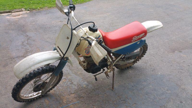 1993 Honda Xr80 dirt bike