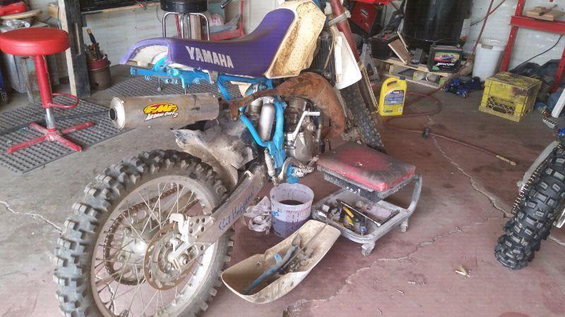1990 yz 125 lots of new parts