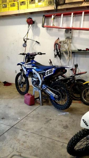 2015 yz450f lots of aftermarket extras