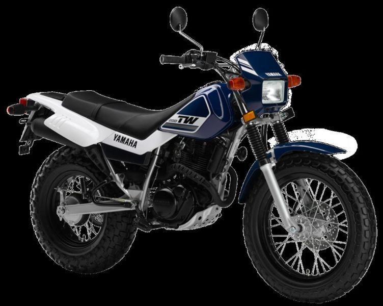 2016 Yamaha TW200 Nouveau modèle 2016