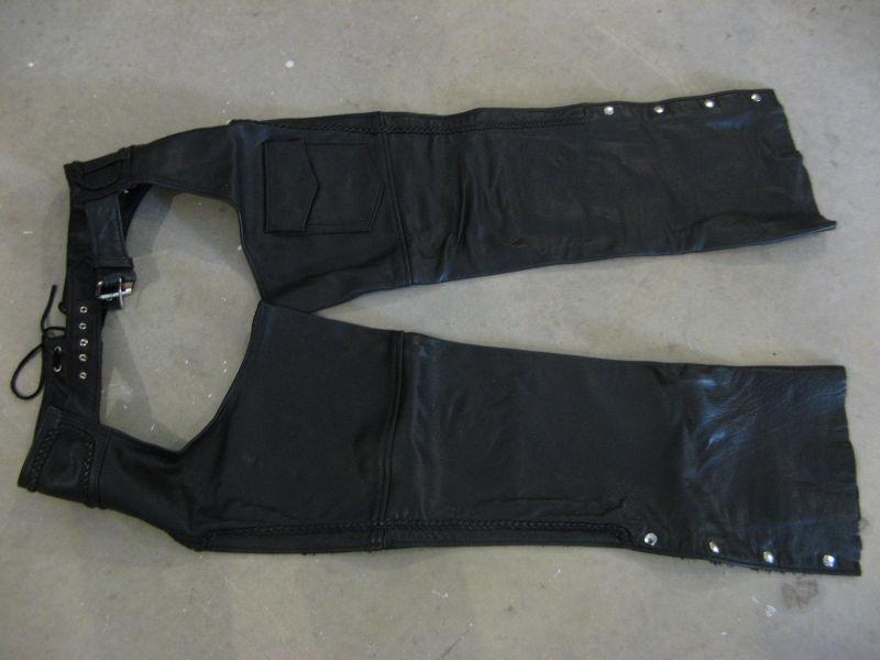 Leather Riding Chaps