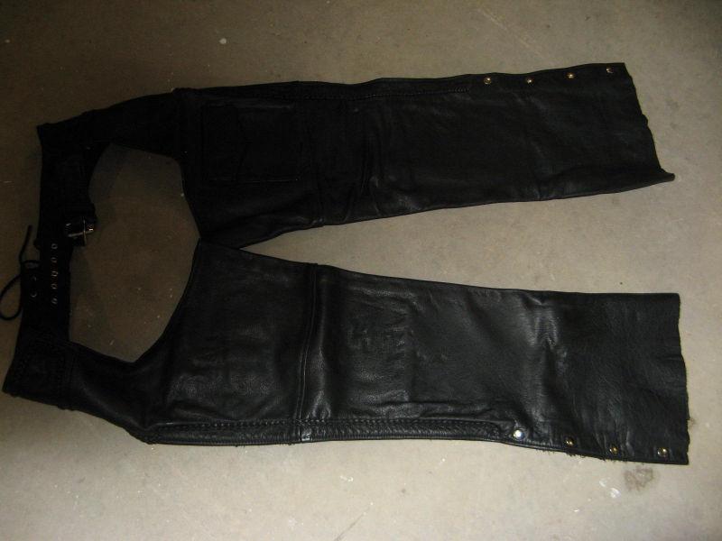 Leather Riding Chaps