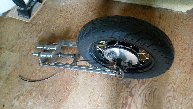 Complete Front Springer -Includes front wheel and brakes-Bolt On