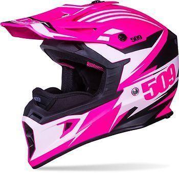 509 Pink helmet