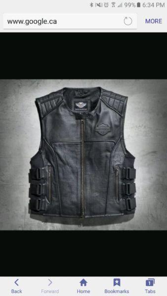 Harley Davidson swat vest. Size xl
