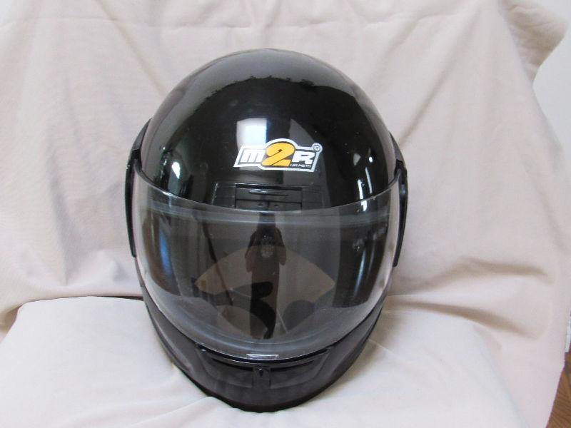 Mens M2R full face motorcycle helmet XL