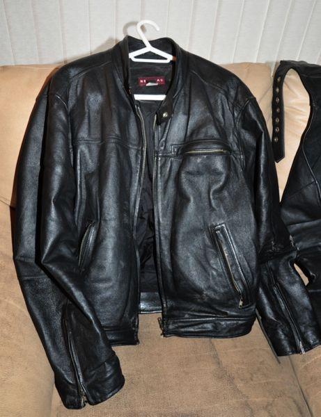 Motorcycle Jacket and Chaps