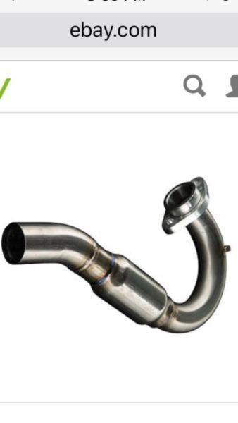 Wanted: Wanted head pipe for 2002 honda crf 450