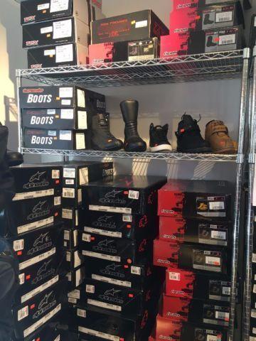 MOTORCYCLE SHOES IN STOCK AT  MOTORSPORTS!!!
