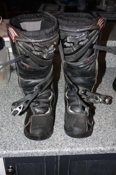 Fox Racing Camp 5 Boots Size 9