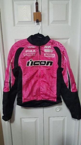 Women's Icon Motorcycle Jacket and Vest