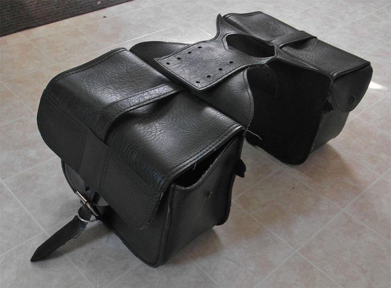 Leather Saddle bags $50