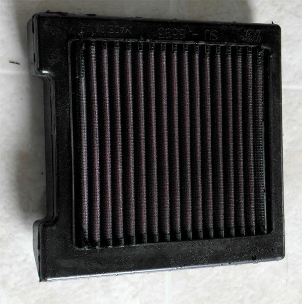 Motorcycle air filter (never have to replace it)