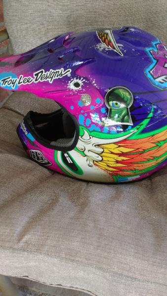 Limited edition TLD helmet. Extremely rare. $350 obo