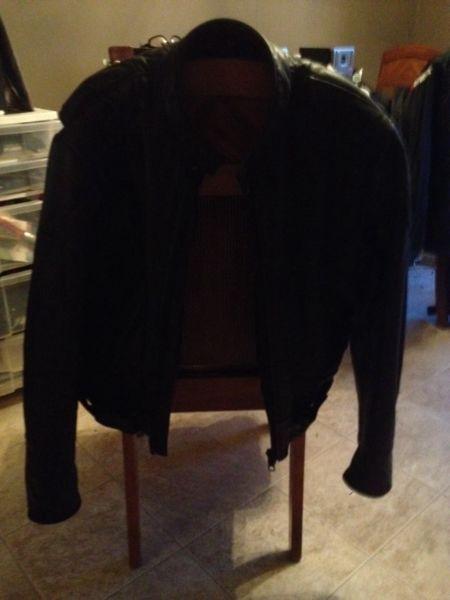 Medium leather jacket great condition only worn handful of times