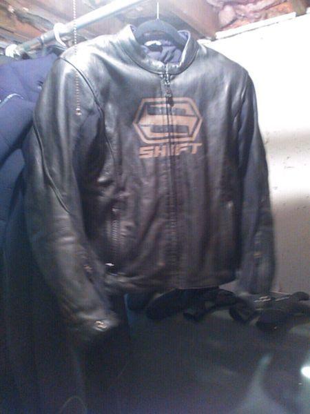 Bad@$$ shift motorcycle jacket large