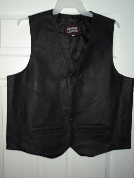 Joe Rocket Jacket and Leather Vest For Sale