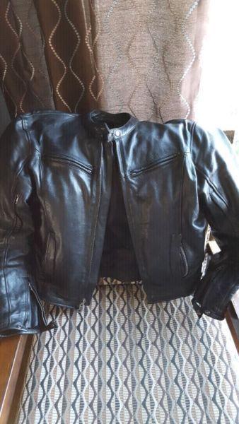 Leather Motorcycle Jacket for Sale
