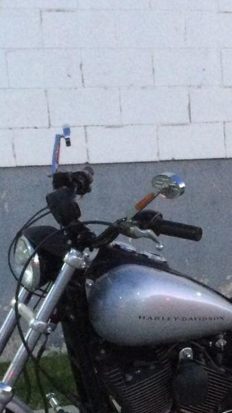 Harley Mirrors with integrated signals