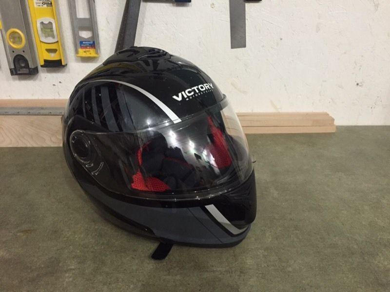 Modular motorcycle helmet