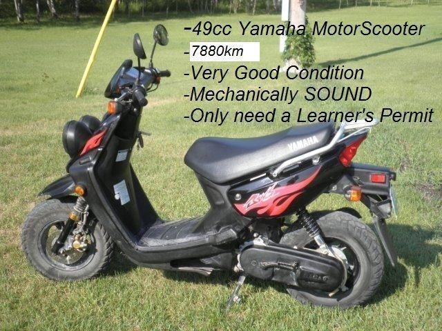 Price reduced on Yamaha Scooter! Also Winter Tires & SnowPlows