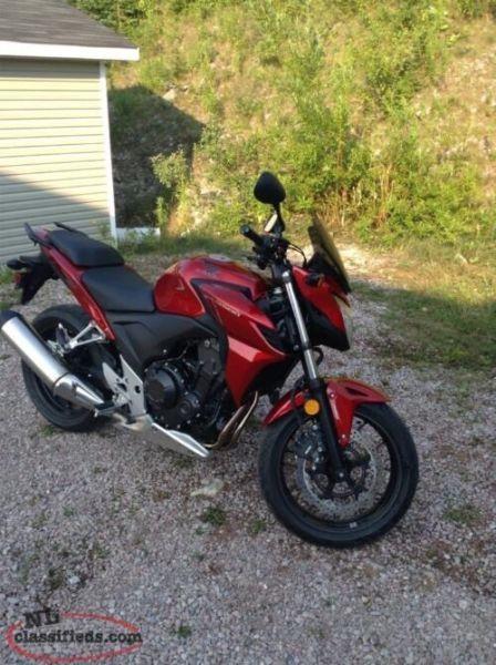 CB 500 FA 2013 $5300