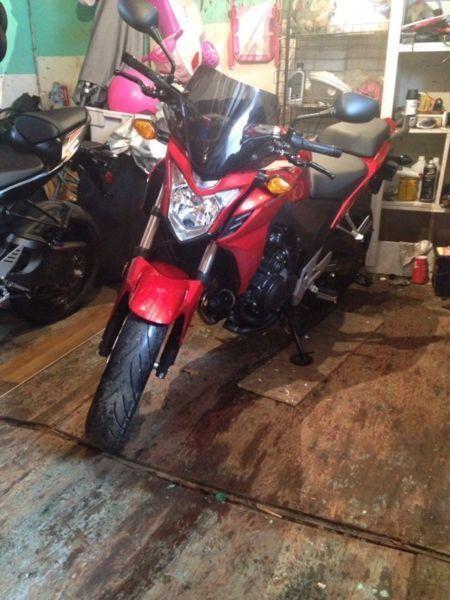 CB 500 FA 2013 $5300