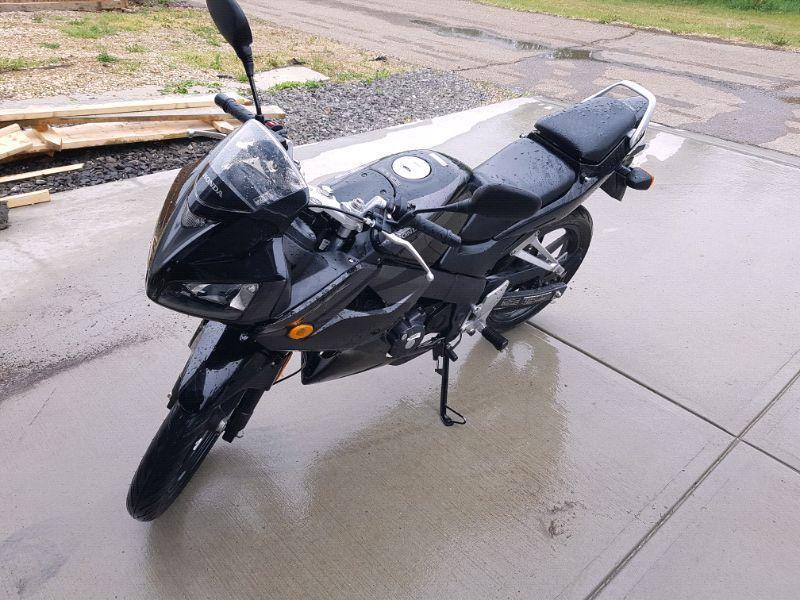 2008 Honda CBR125, under 2000km