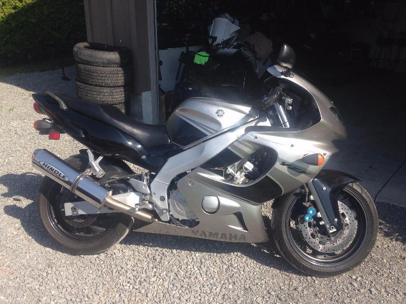 2004 YZF 600R For Sale