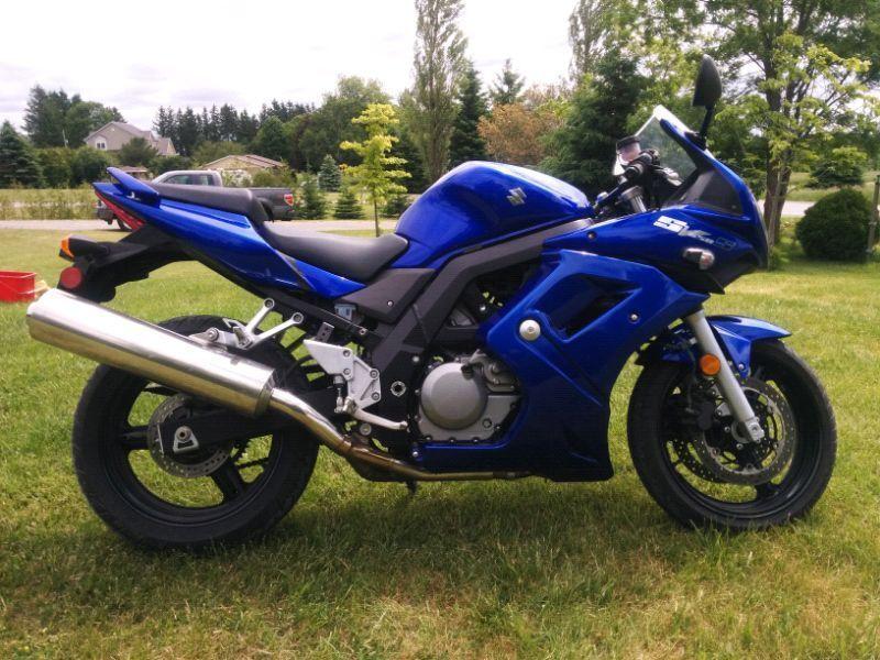 2005 sv650s with 5300kms