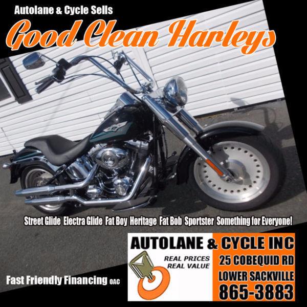 2008 Harley Davidson Fatboy Only 11000 miles SHARP New tires